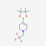 4-(4,4,5,5-tetramethyl-1,3,2-dioxaborolan-2-yl)-1-(2,2,2-trifluoroethyl)-3,6-dihydro-2h-pyridine