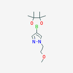 1-(2-methoxyethyl)-4-(4,4,5,5-tetramethyl-1,3,2-dioxaborolan-2-yl)-1H-pyrazole