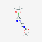 TERT-BUTYL 3-(4-(4,4,5,5-TETRAMETHYL-1,3,2-DIOXABOROLAN-2-YL)-1H-PYRAZOL-1-YL)AZETIDINE-1-CARBOXYLATE